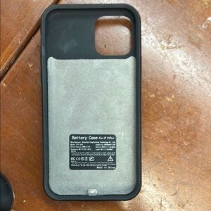 Black Battery Case for iPhone